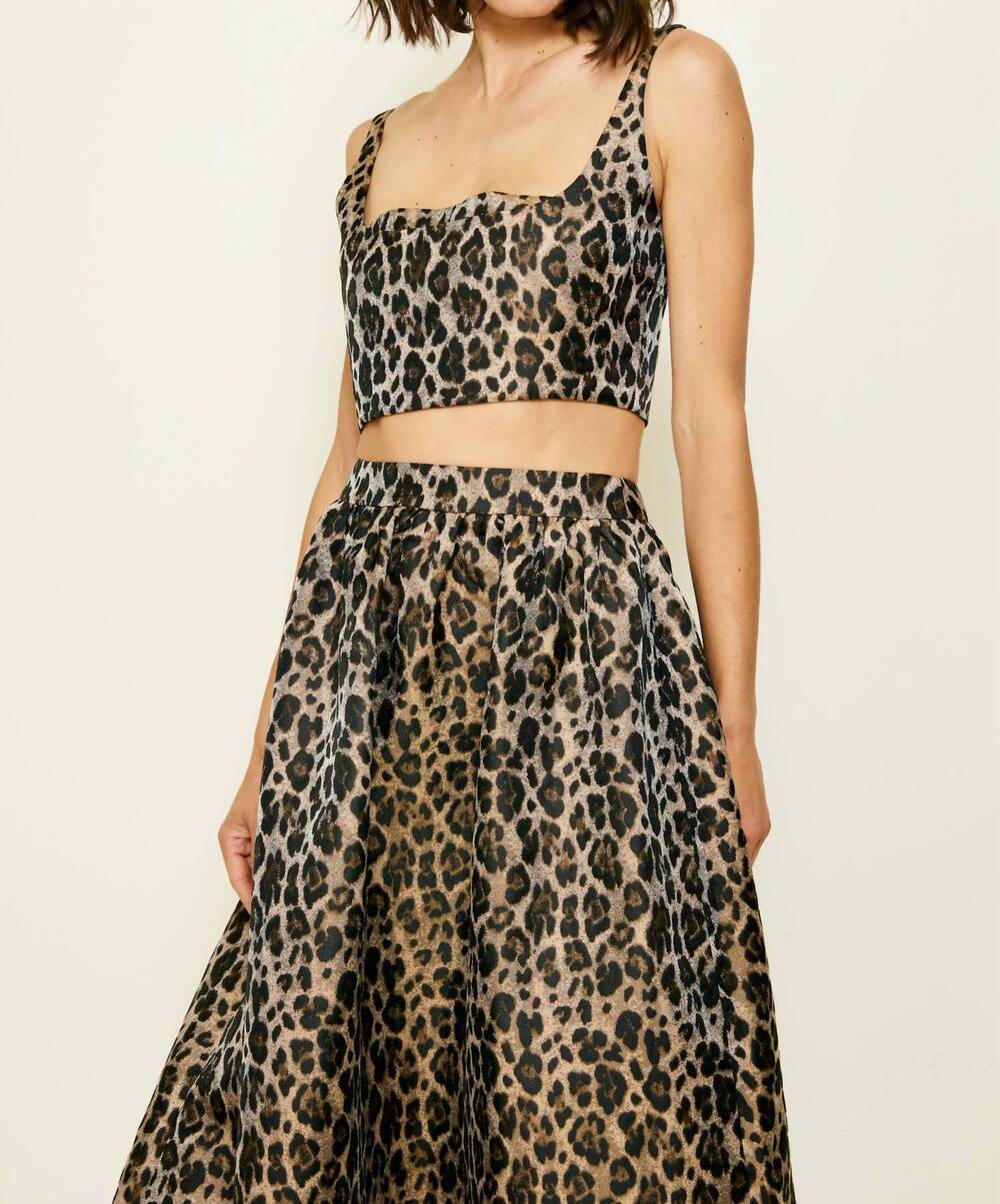 NEW LINE AND DOT sierra cropped top in multi